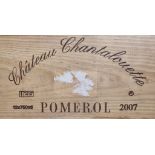 Chateau Chantalouette 2007 Pomerol 12 Bottles OWC This lot comes from the esteemed collection of a