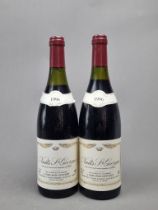 2 Bottles J Confuron –Cotetidot Nuits St Georges - 1996 Vosne Romanee