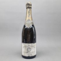 Krug Private Cuvee Extra Sec 1955 Vintage Champagne (Please note foxing and nicks to label. Bin