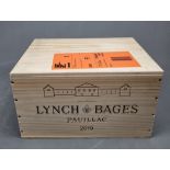 Chateau Lynch Bages 2019 - 6 Bottles OWC Wines recently released, duty paid, by the vendor from