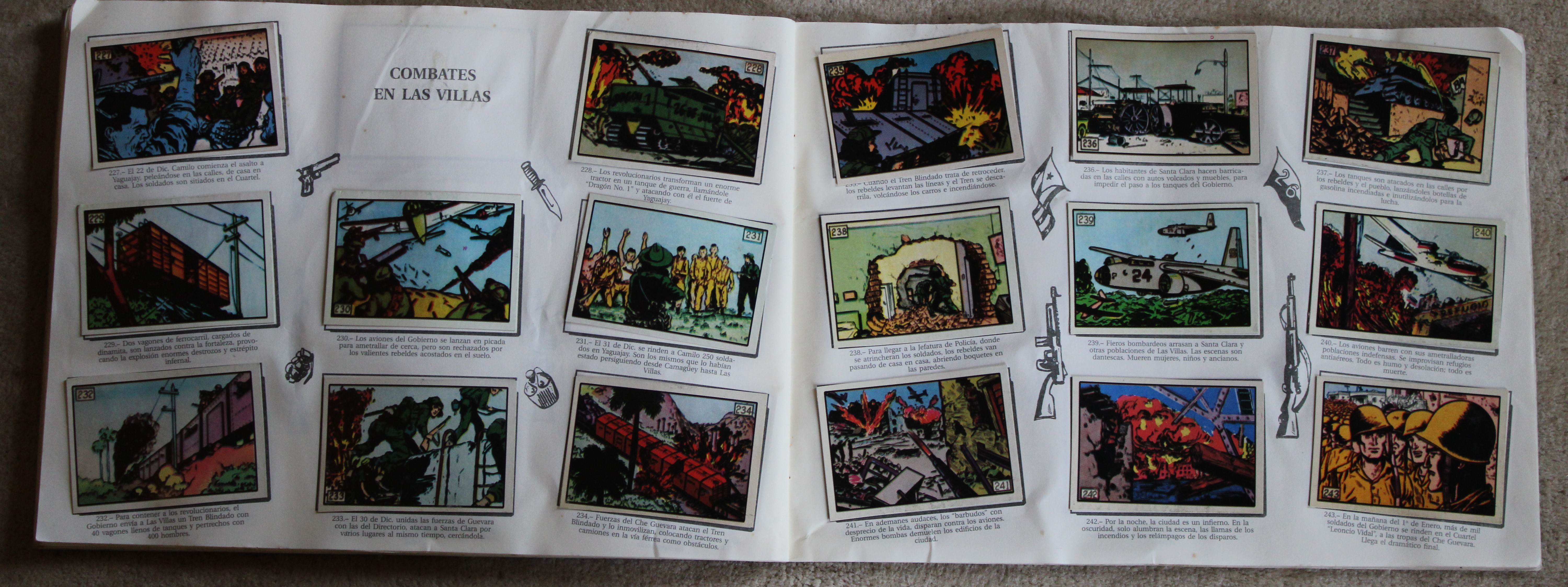 ***RE-OFFER BISHTON JUNE £50-80***A  Childrens Cuban Revolution Sticker album - 1952 - 1959, - Image 7 of 8