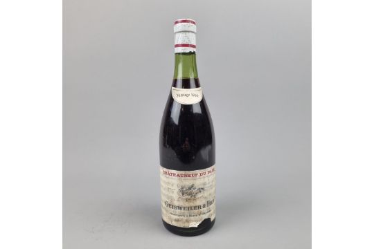 Geisweiler 1964 Chateauneuf-Du-Pape - Image 1 of 3