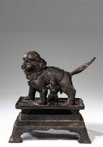 INCENSE BURNER IN LION SHAPE