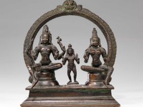 SHIVA , PARVATI AND SKANDA