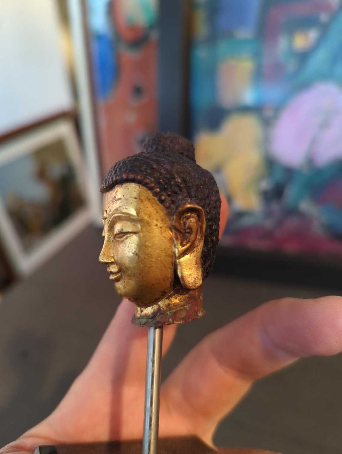 HEAD OF A BUDDHA - Image 7 of 7