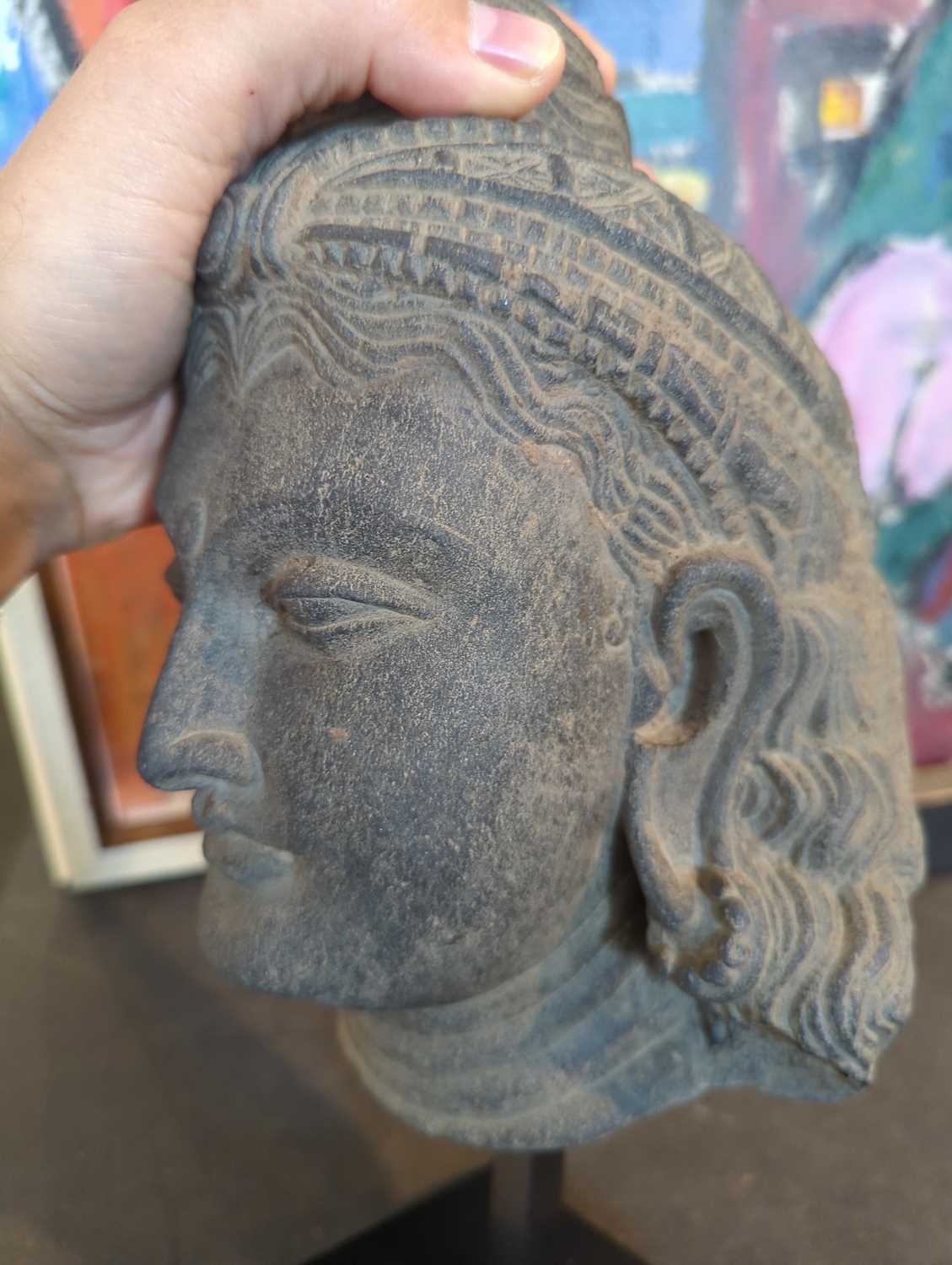HEAD OF A BUDDHA - Image 10 of 13