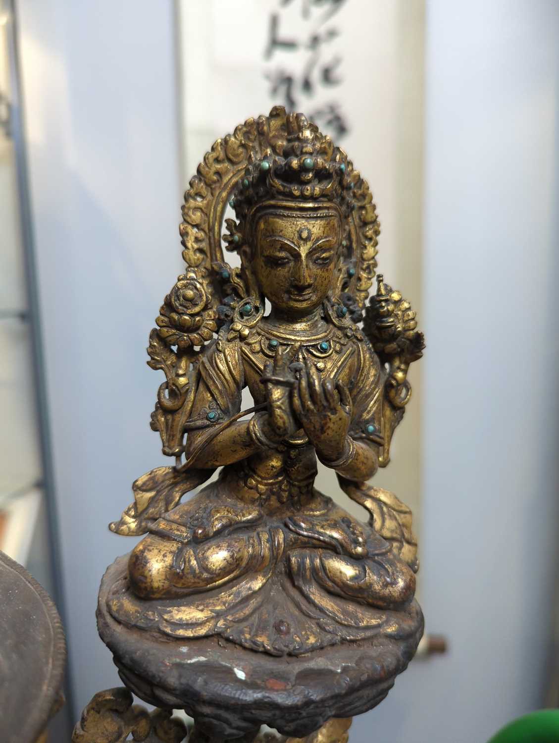 EXTREMLY RARE BUDDHA WITH CONSORTS - Image 27 of 27