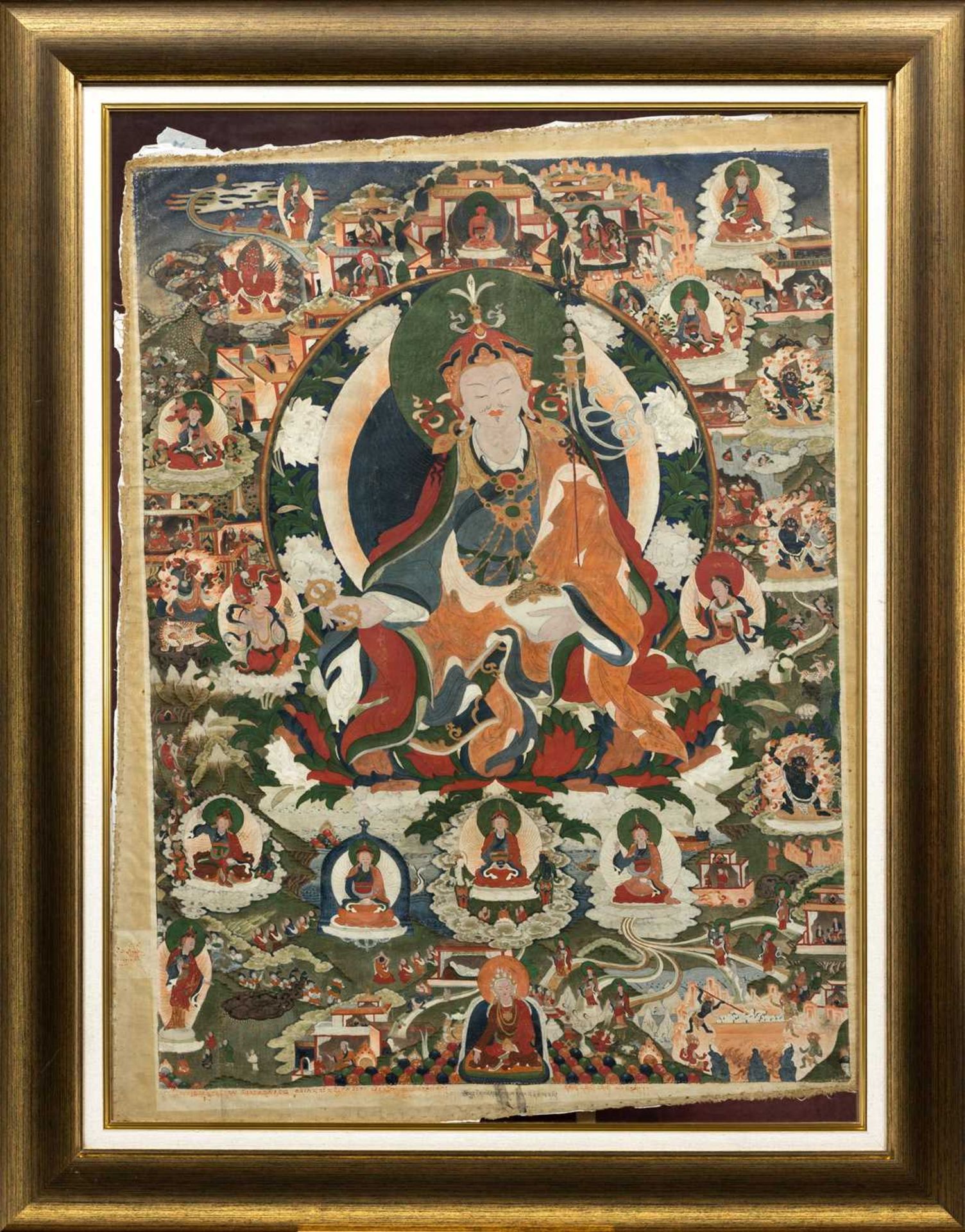 PADMASAMBHAVA THANGKA