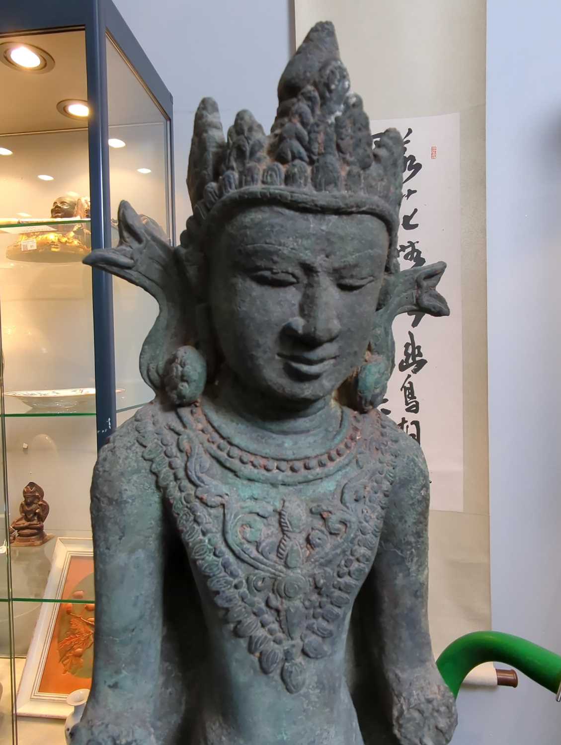 STANDING BUDDHA FRAGMENT - Image 13 of 15