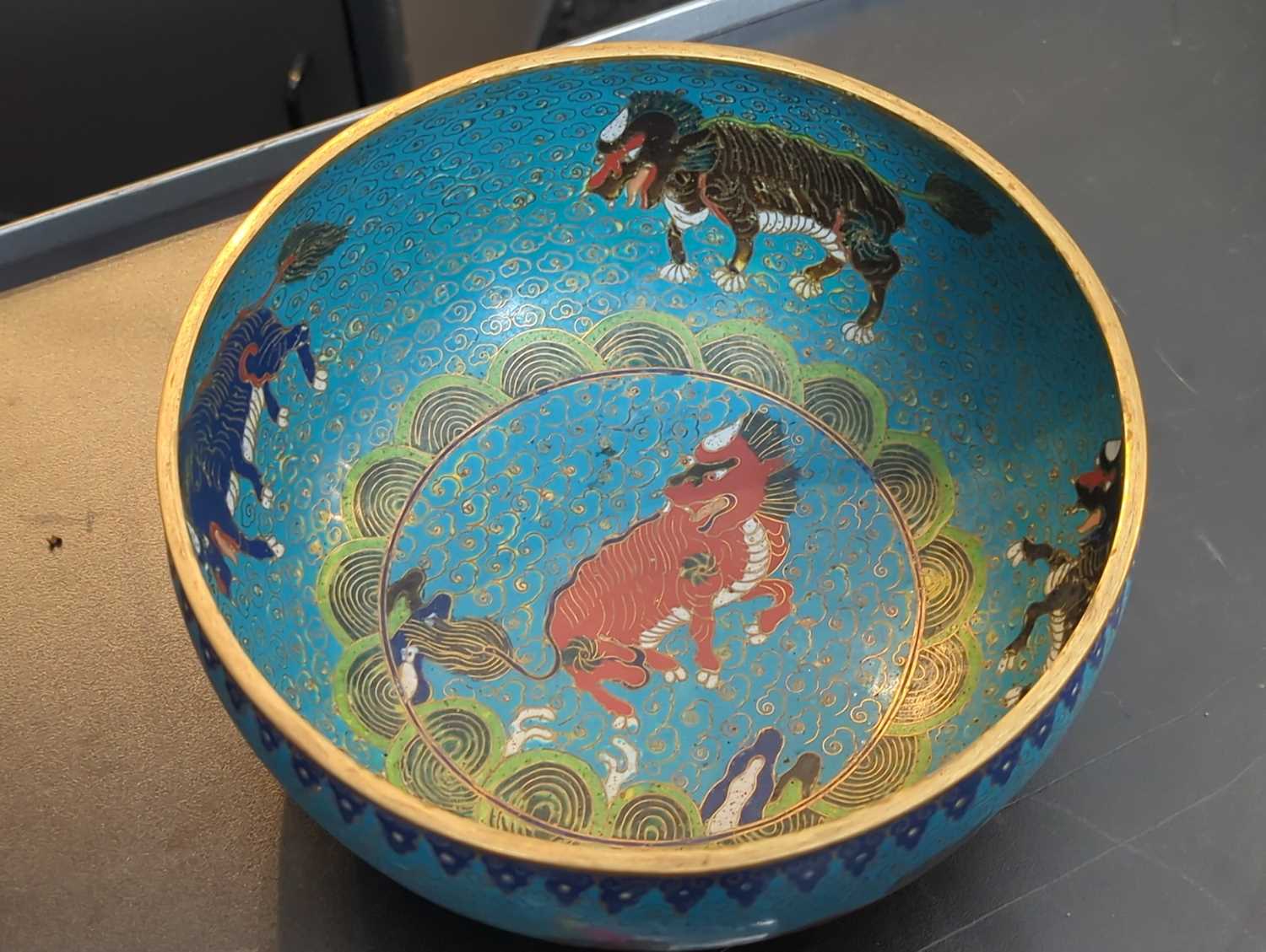 CLOISONNE BOWL - Image 13 of 15