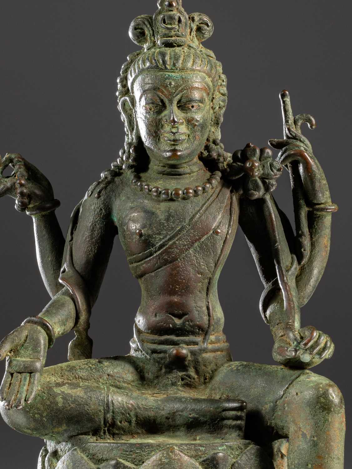 SEATED LOKESHVARA - Image 6 of 6