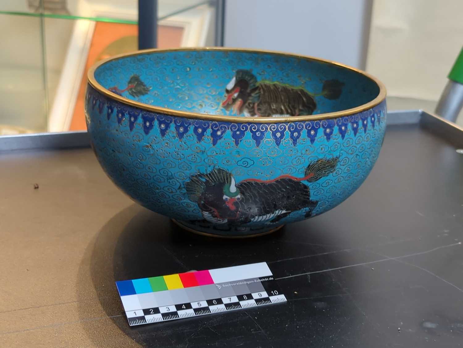 CLOISONNE BOWL - Image 9 of 15