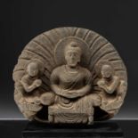 BUDDHA WITH ADORANTS
