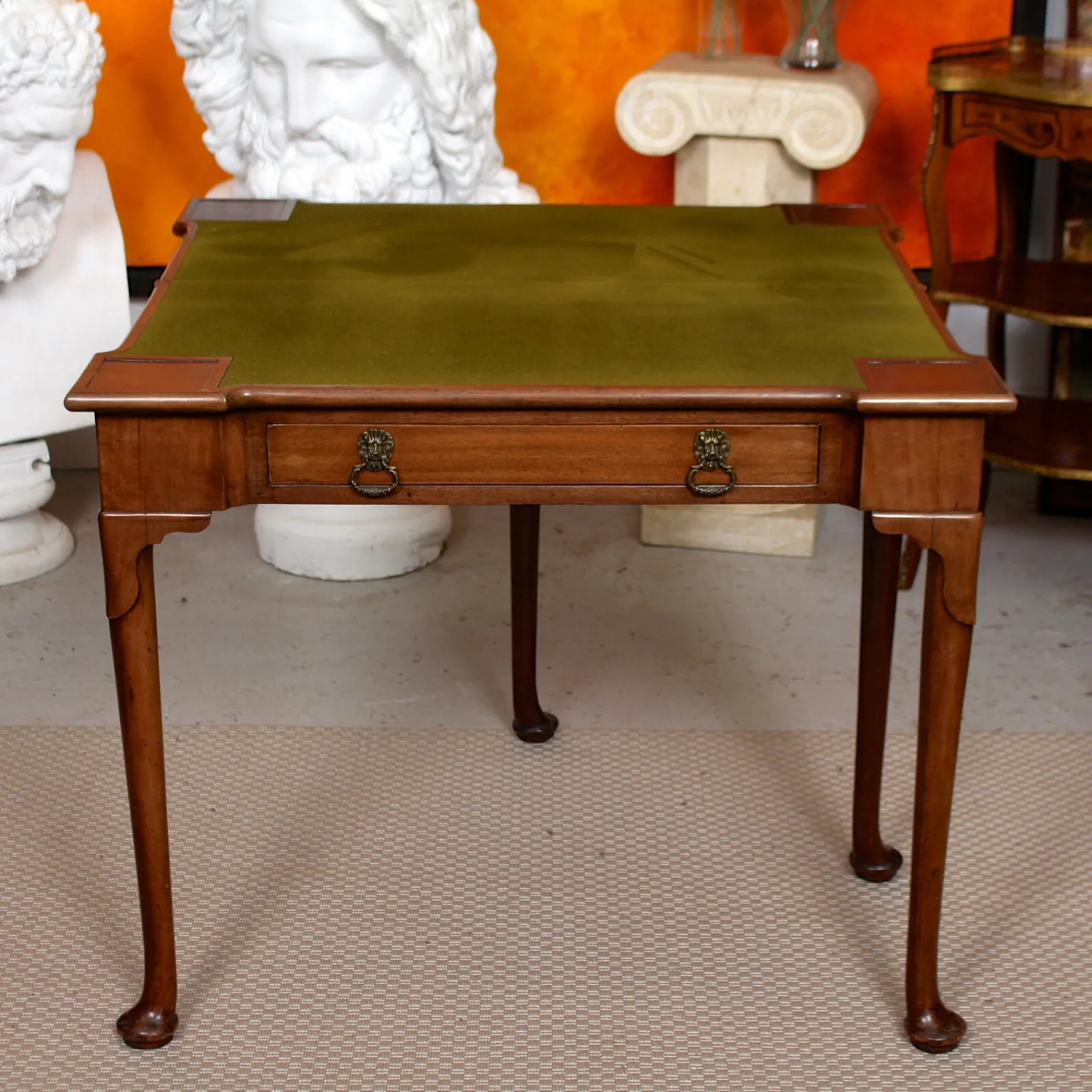 Georgian Folding Card Table - Image 2 of 9