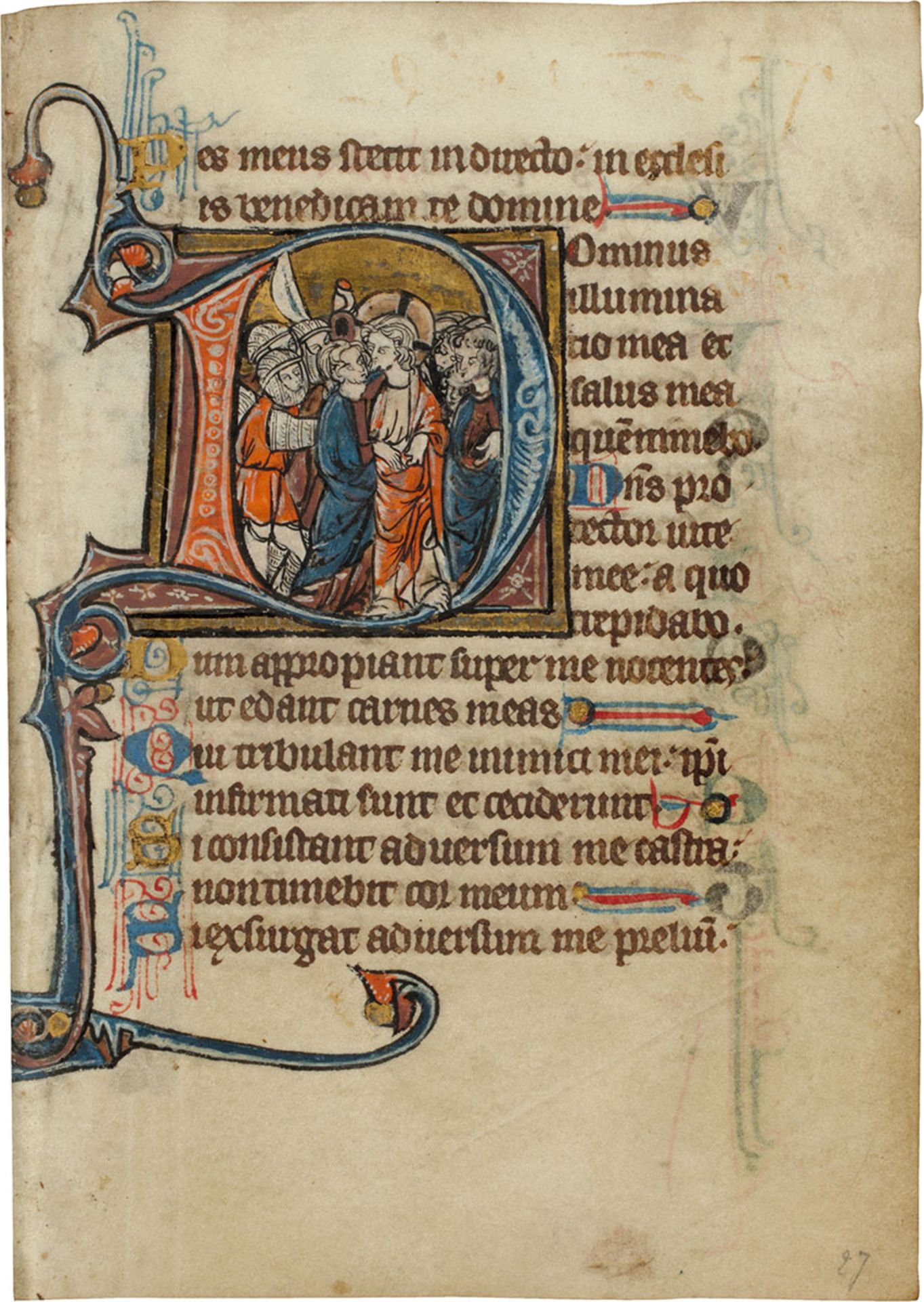 Psalterium. | Ca. 1230-1260.