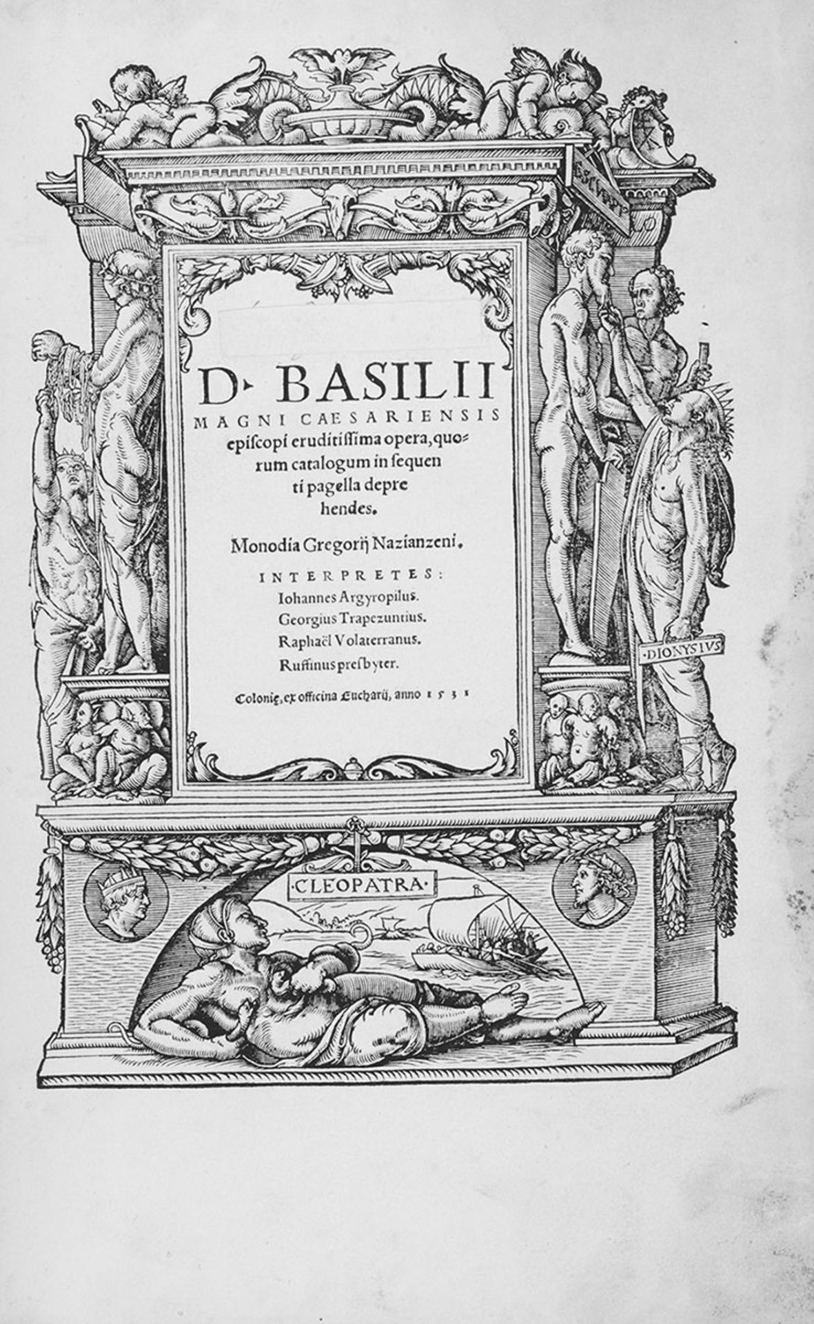 Basilius Magnus, Hl.