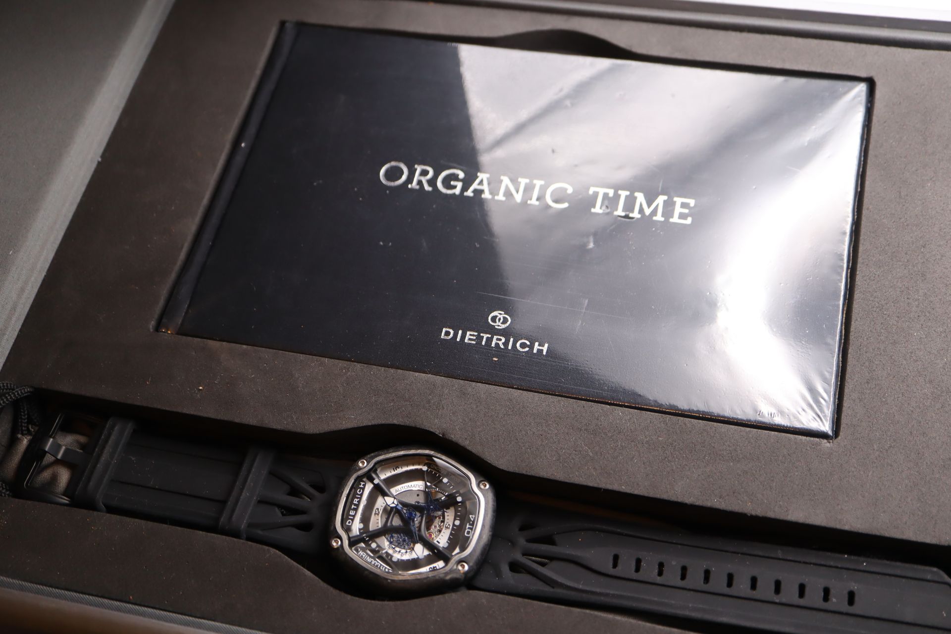 DIETRICH ORGANIC TIME OT-4 AUTOMATIC - 48x46mm - STEEL & CARBON CASE - Image 4 of 4