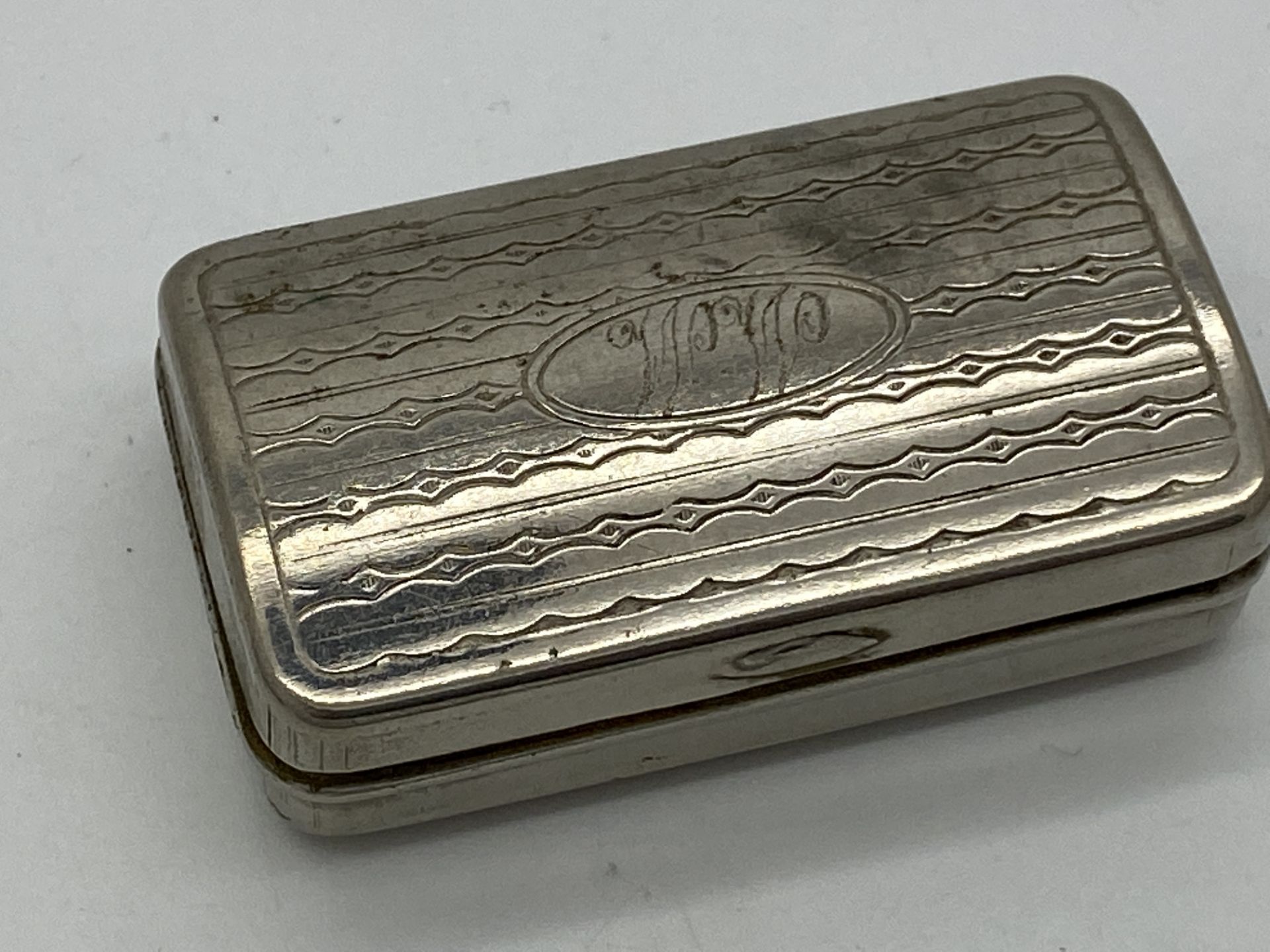 VINTAGE METAL CIGARETTE CASE 1 x OTHER METAL SNUFF BOX - Image 7 of 8