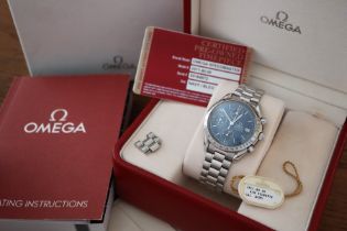 OMEGA SPEEDMASTER CHRONOGRAPH - 'REF. 3511.80.00' NAVY DIAL (with BOX, TAGS, CARD etc!)