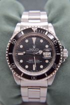 ROLEX SUBMARINER REF. 1680 "SINGLE RED" (3****** SERIAL) STEEL OYSTER PERPETUAL / ROLEX CAL 1570