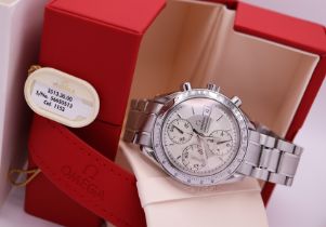 OMEGA SPEEDMASTER 'DATE' CHRONOGRAPH - (REF. 3513.30.00) SILVER DIAL (with BOX & TAG!)