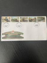 Royal Mail 1985 Famous trains First day cover