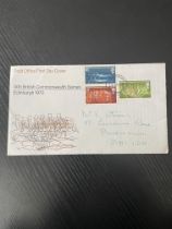 Royal Mail 1970 Commonwealth games Edinburgh First day cover.