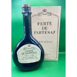Unopened Vintage bottle of Armagnac sealed.  “Ferte De Partenay” French. 