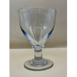 Beautiful Large Georgian Glass Rummer 1820s 