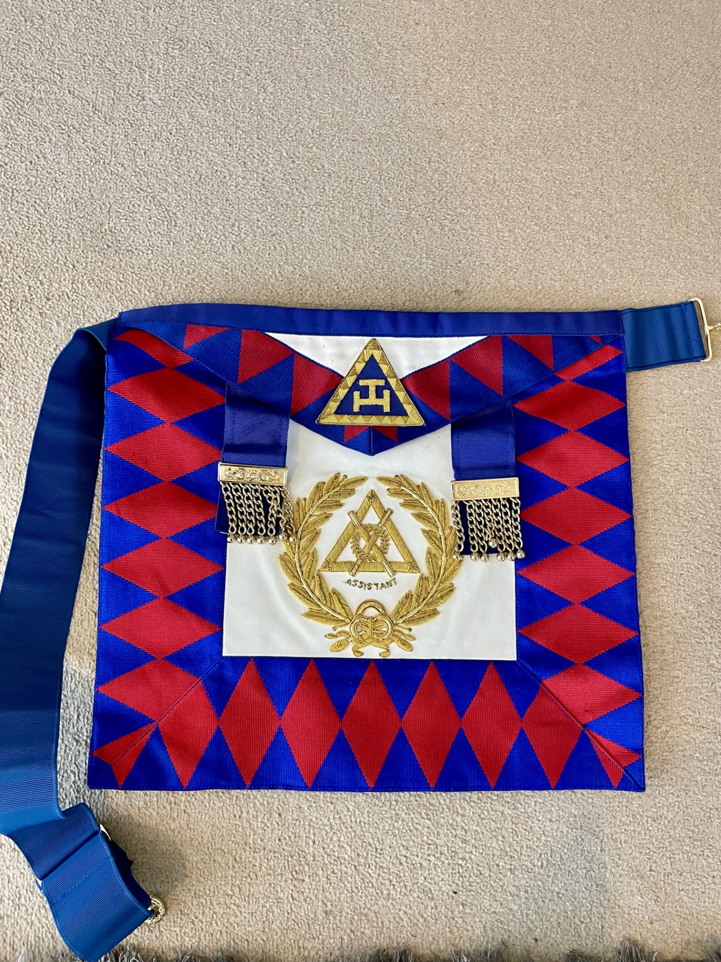 Masonic Freemasons Assistant Apron Bag