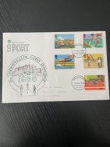 Royal Mail commonwealth games 1985 Edinburgh First day cover