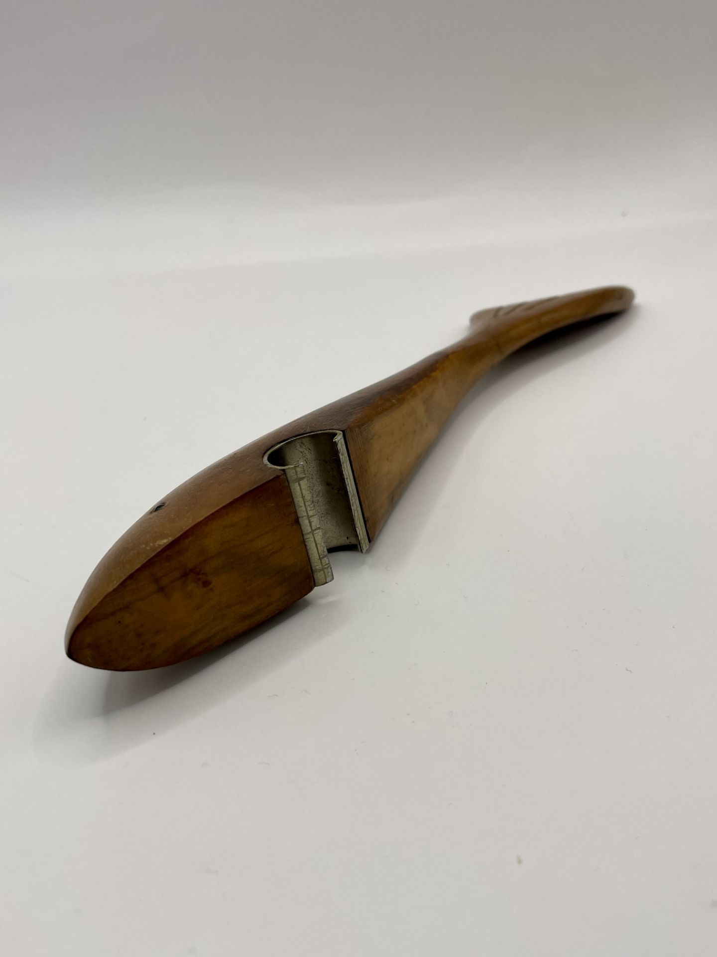 A Retro 1950-70s Swedish Fish Bottle opener made from teak wood. - Image 5 of 7