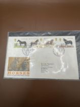 Horses Royal Mail first day cover 1978