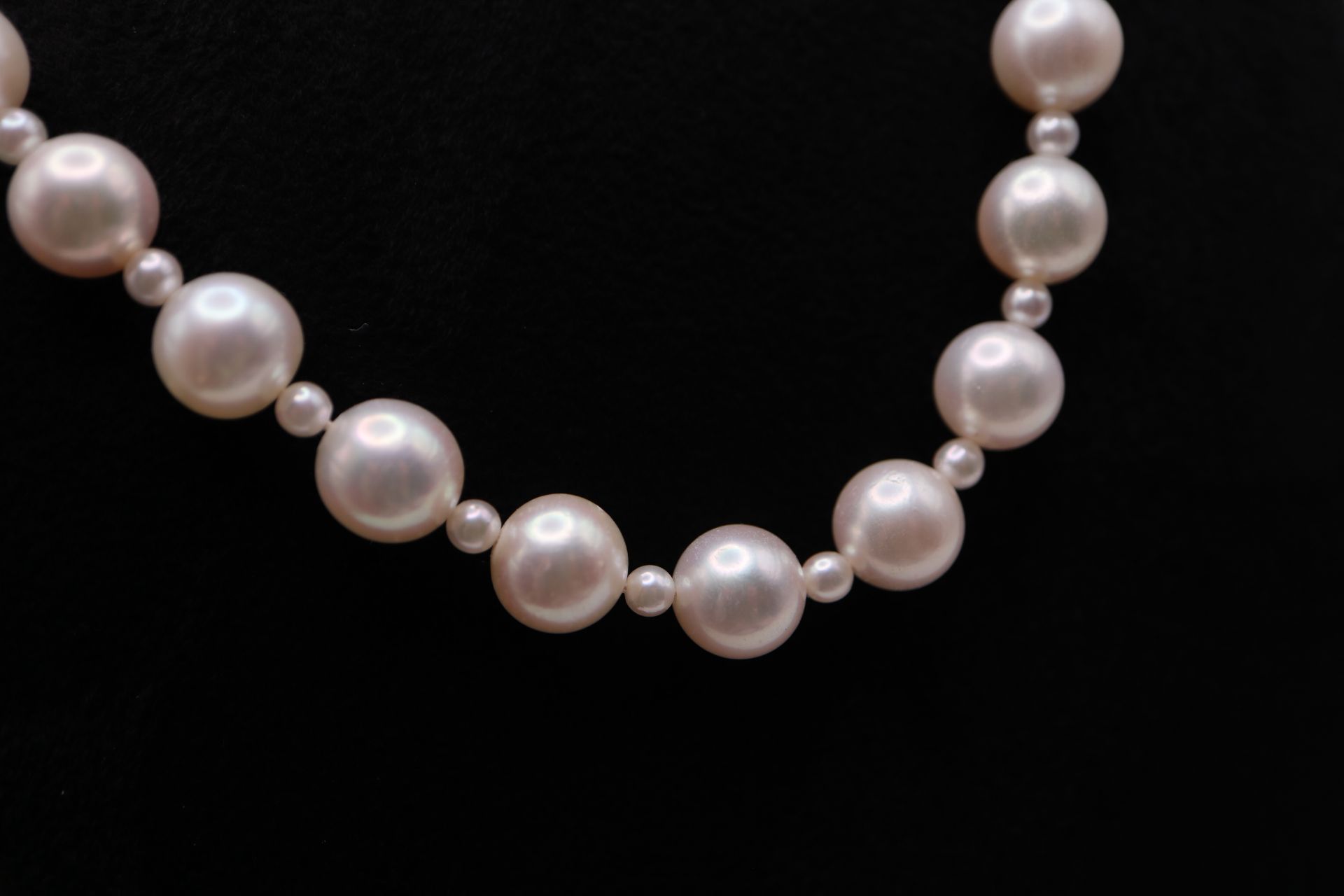 14K YELLOW GOLD & PEARL NECKLACE - Image 2 of 5