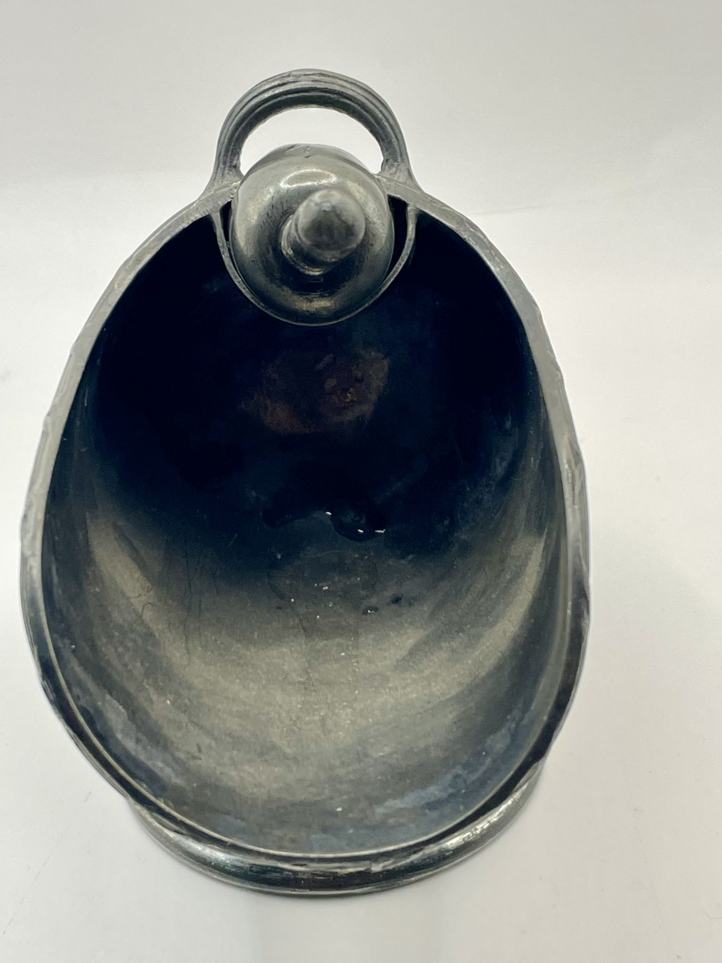 Art Nouveau 1920s Pewter scoop and coal scuttle ornament - Image 5 of 10