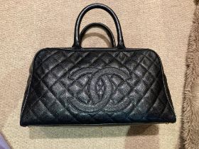 CHANEL 2003-2004 CC CAVIAR BAG