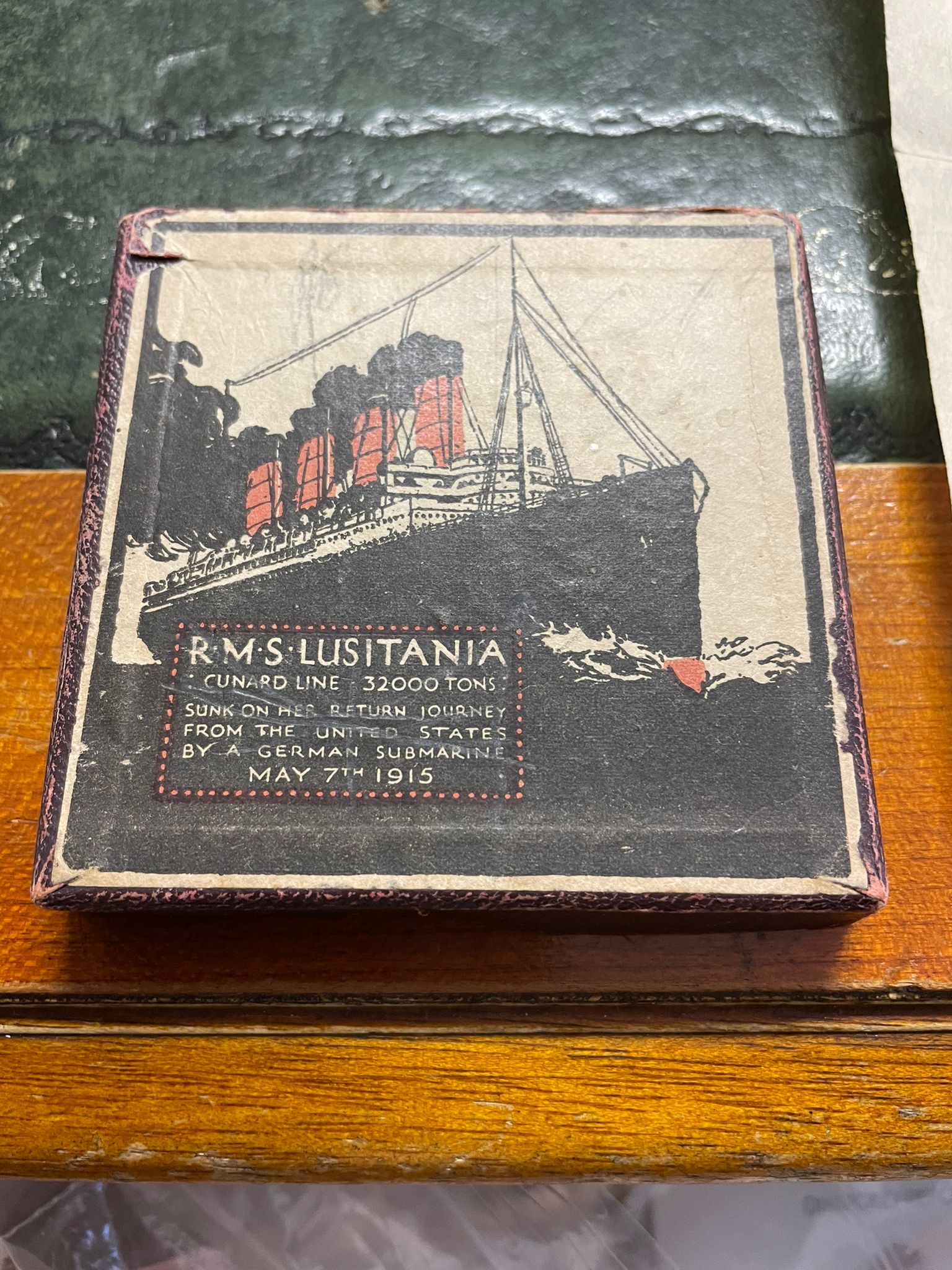 British replica Lusitania medallion - Image 2 of 6