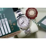 ROLEX *DIAMOND* DATEJUST (REF. 179174) *FULL SET* BOXSET, CARD, TAGS ETC!