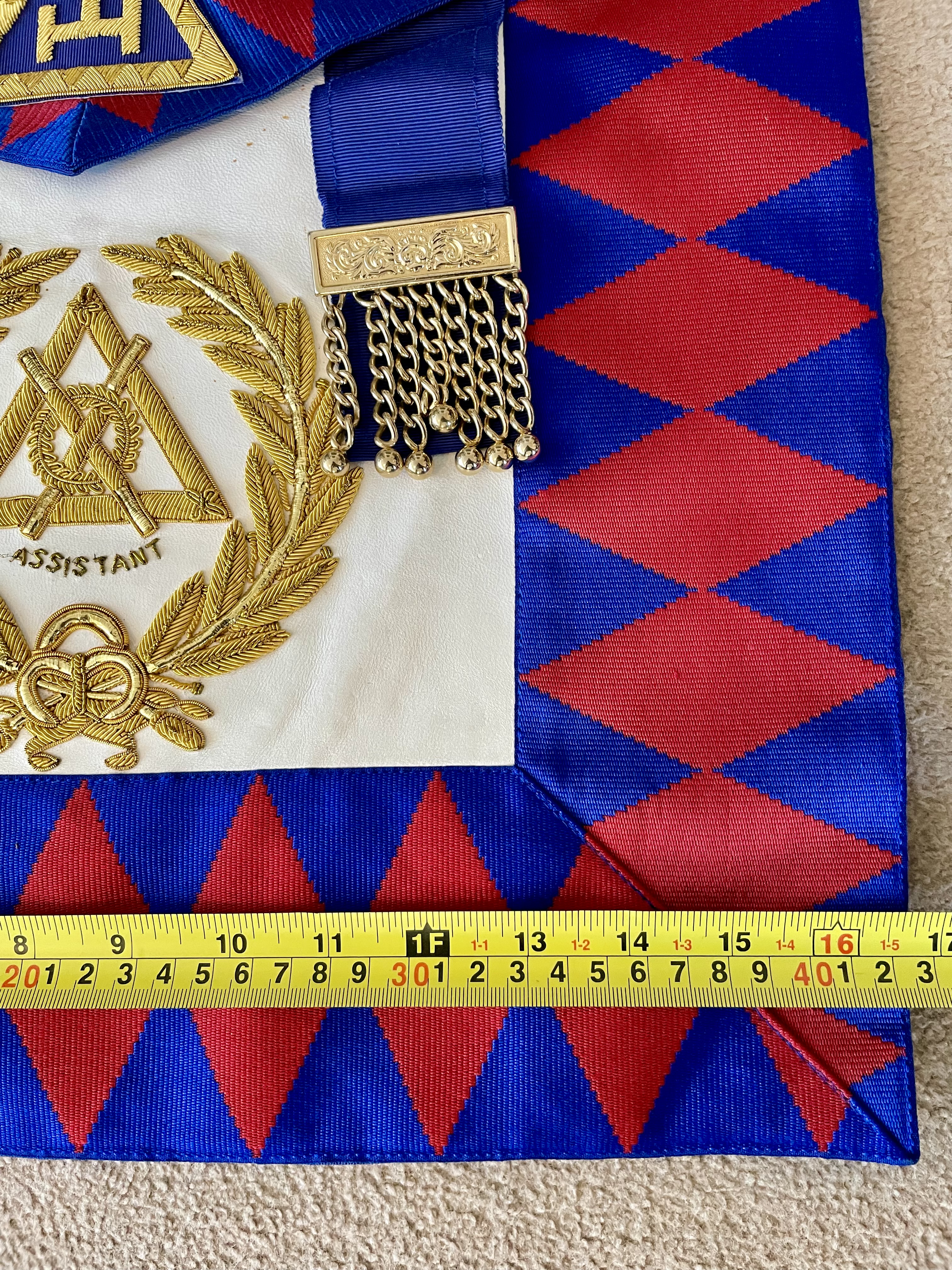 Masonic Freemasons Assistant Apron Bag - Image 4 of 4
