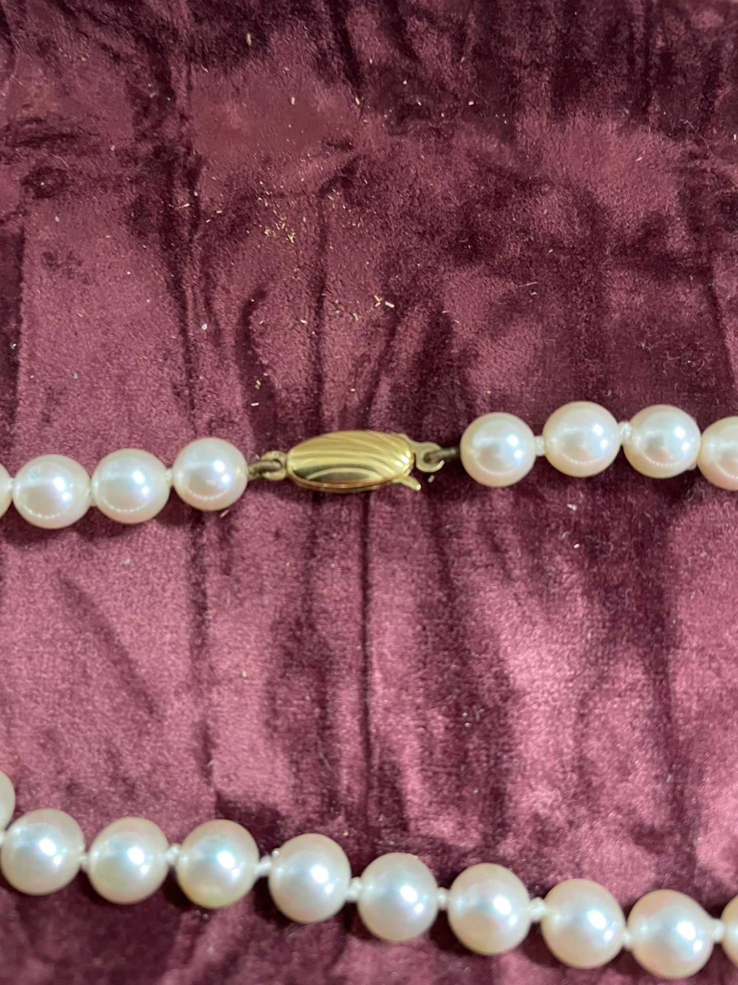 Jersey pearls prestige necklace with 9ct gold clasp - Image 3 of 4