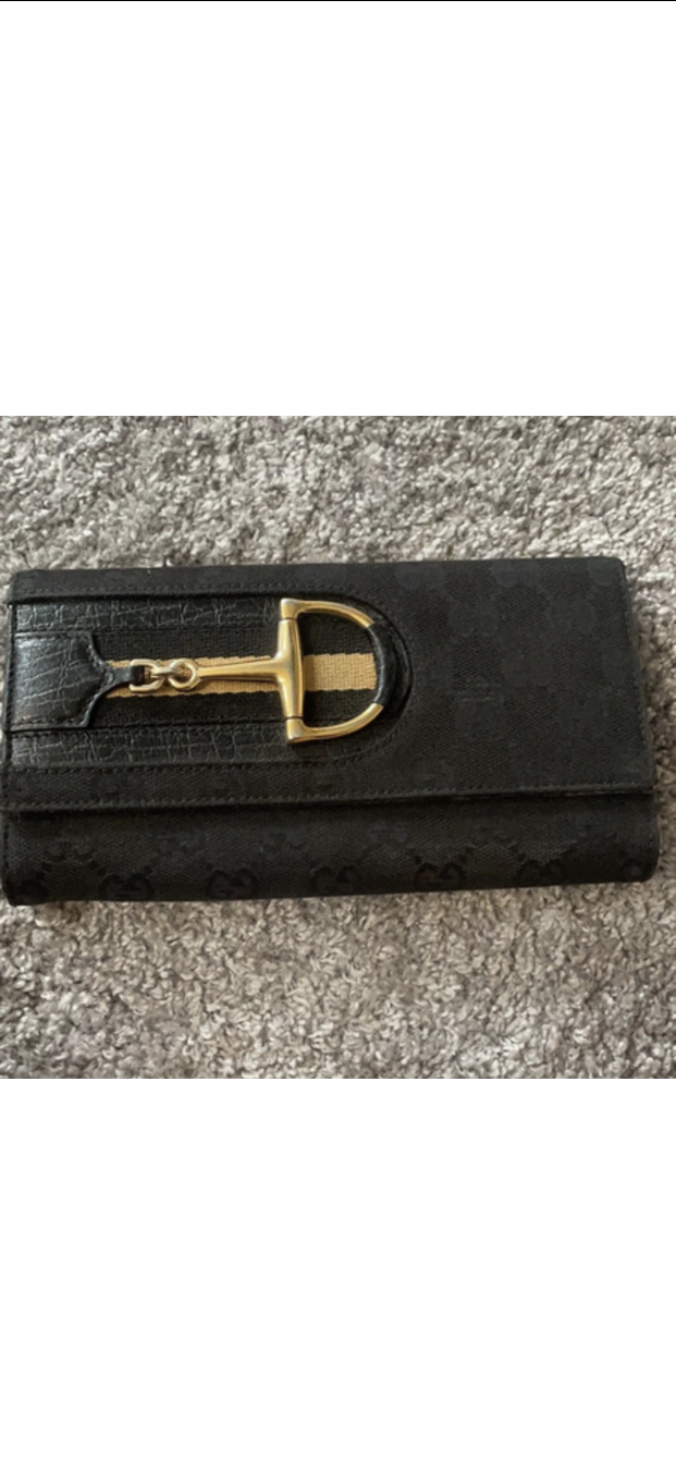 GUCCI GG LOGO BIT PURSE