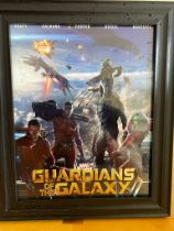 Guardians of the Galaxy signed photo. Chris Pratt, Vin Diesel, Bradley Cooper and Zoe Saldana