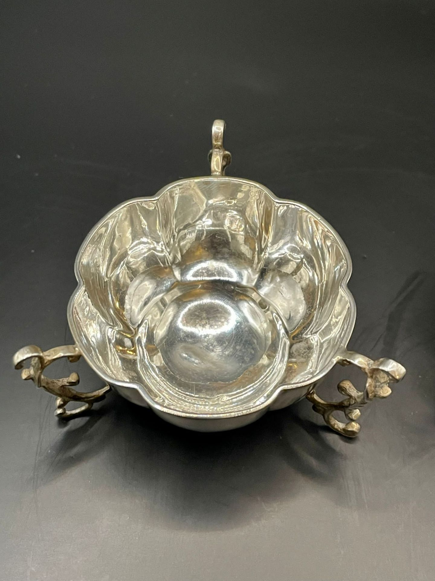 Antique Solid Silver Salt Dishes Fully Hallmarked .- JD over WD in lozenge for James Deakin & Sons J - Image 5 of 15