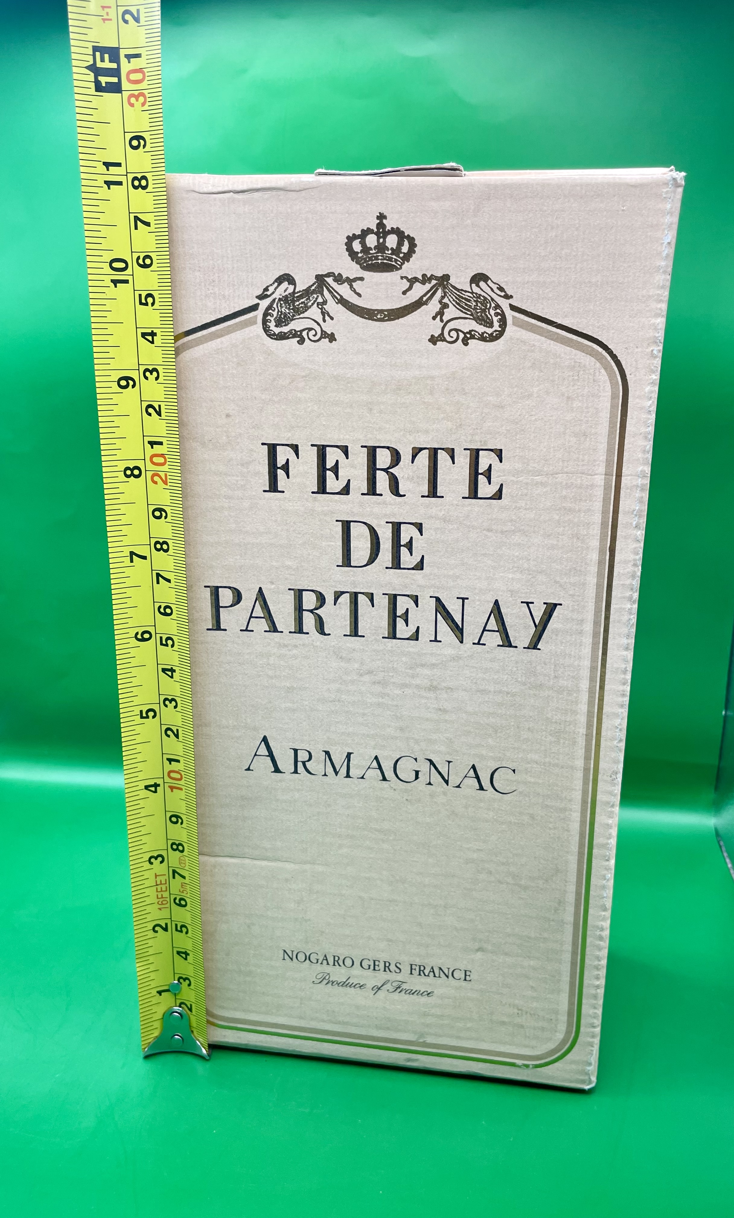 Unopened Vintage bottle of Armagnac sealed.  “Ferte De Partenay” French.  - Image 8 of 8