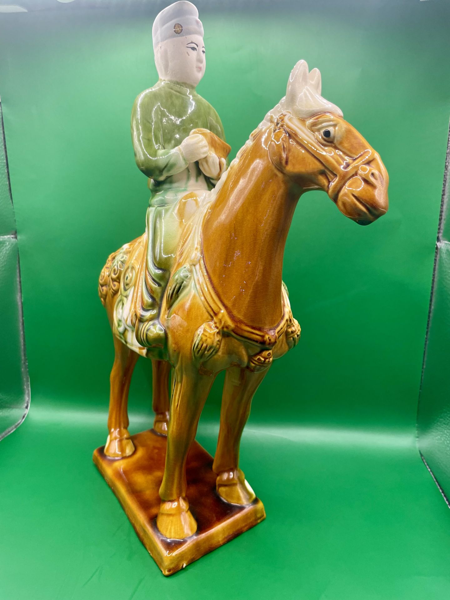 20th Century Tang Dynasty Style Horse Figurine - Image 2 of 9