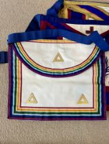 Three Masonic Freemasons Apron Bags 