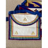 Three Masonic Freemasons Apron Bags 