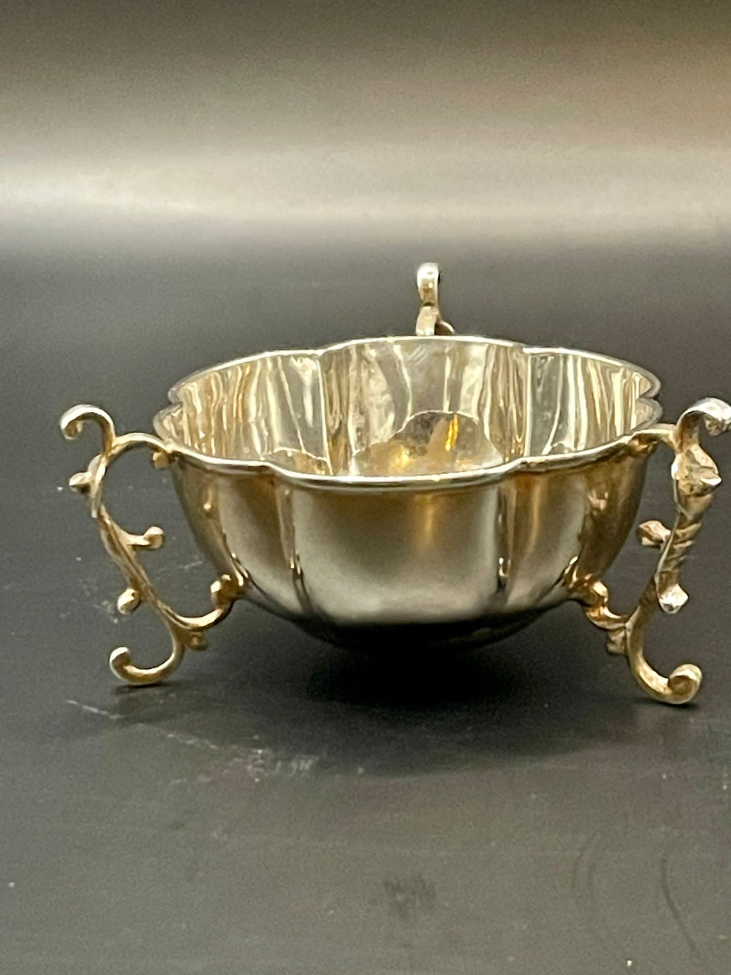Antique Solid Silver Salt Dishes Fully Hallmarked .- JD over WD in lozenge for James Deakin & Sons J - Image 3 of 15