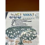 12 Days of Christmas first day cover.