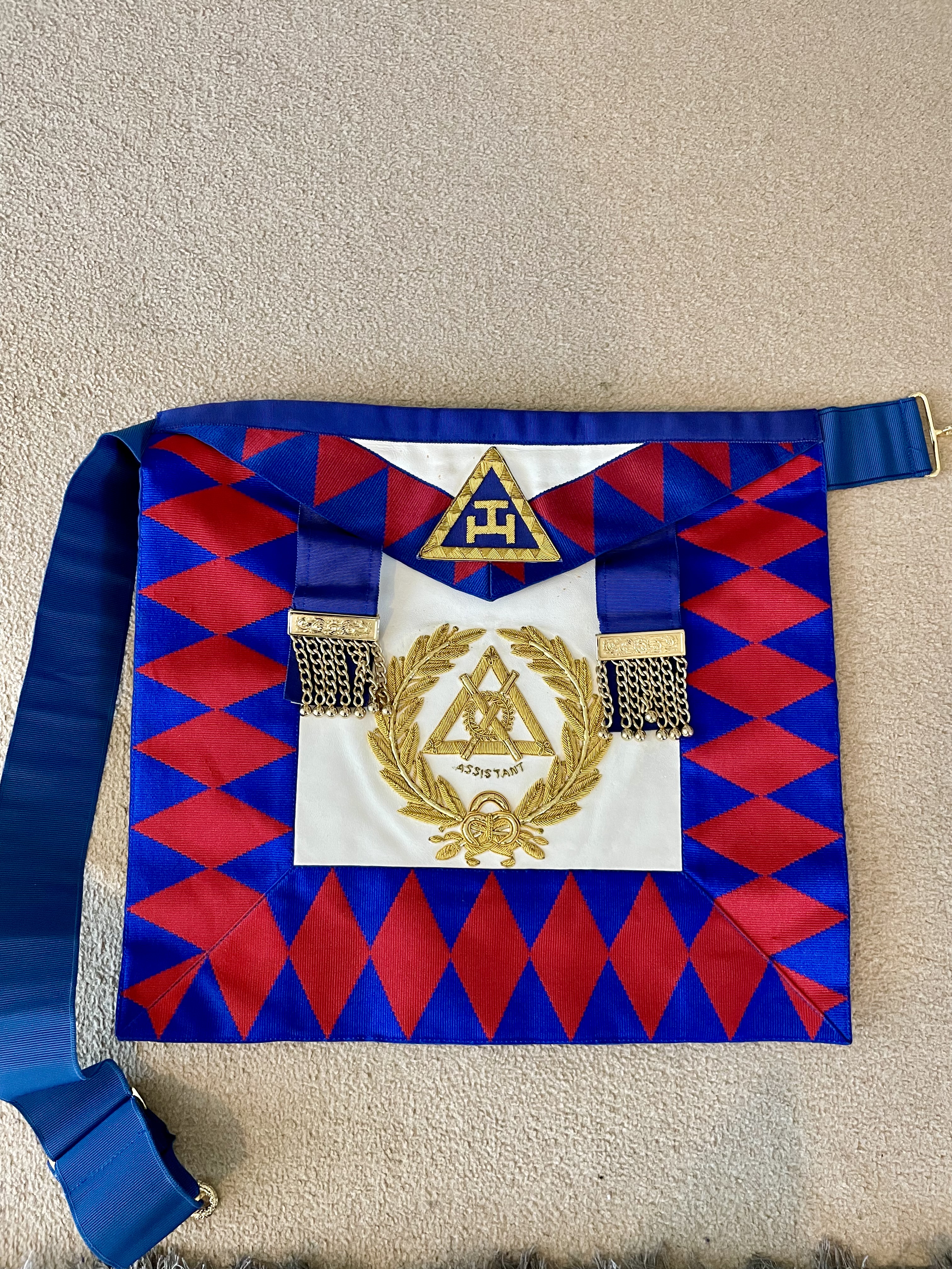 Masonic Freemasons Assistant Apron Bag